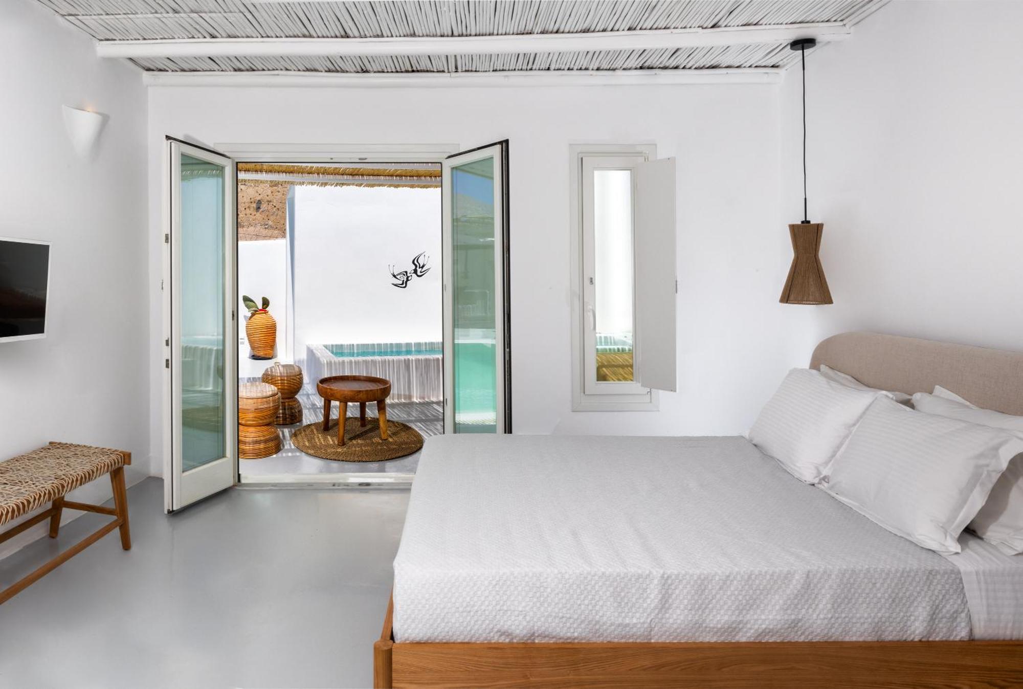 Frati Villas Beachfront Периволос Экстерьер фото