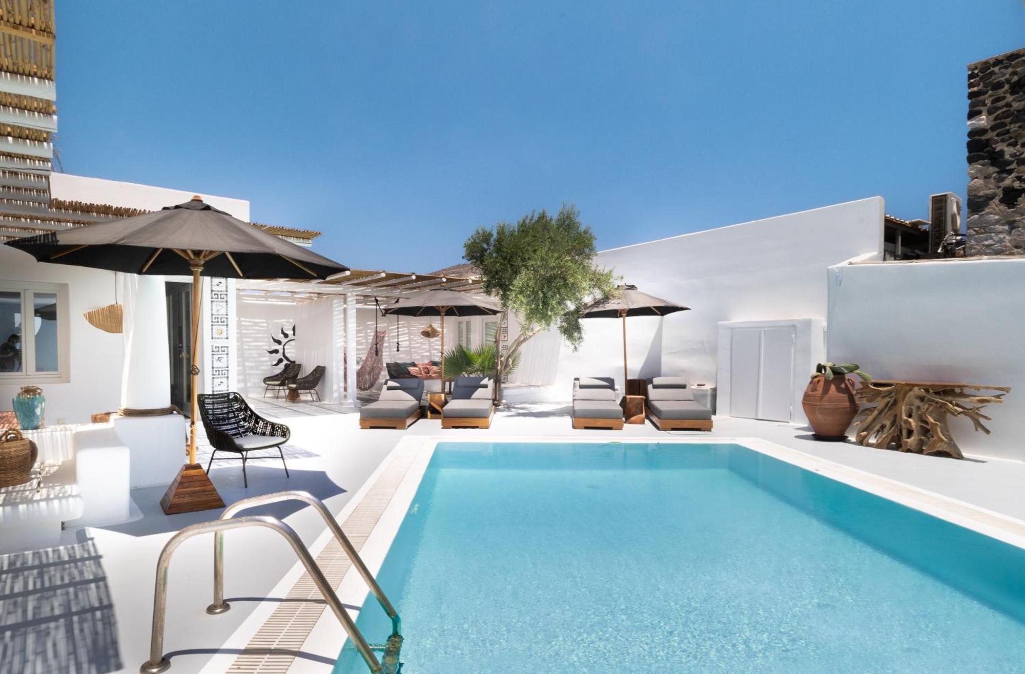 Frati Villas Beachfront Периволос Экстерьер фото