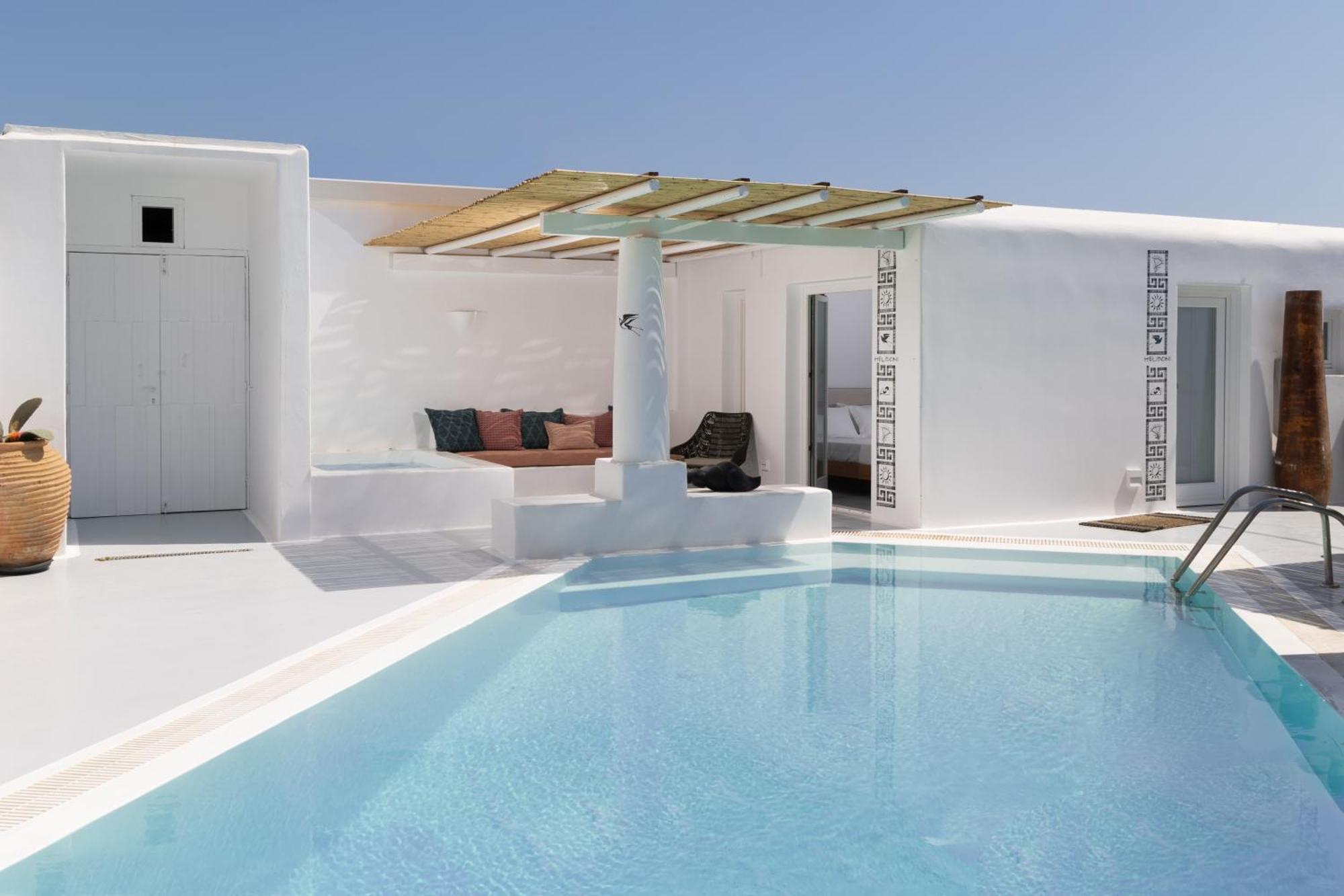 Frati Villas Beachfront Периволос Экстерьер фото